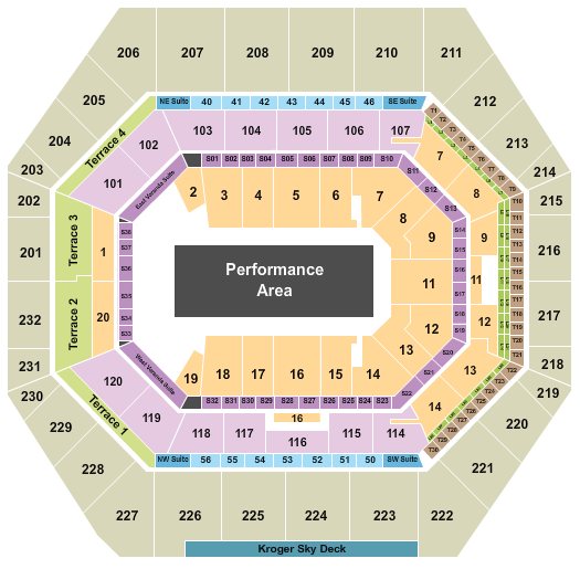 Gainbridge Fieldhouse Hot Wheels Monster Trucks Seating Chart